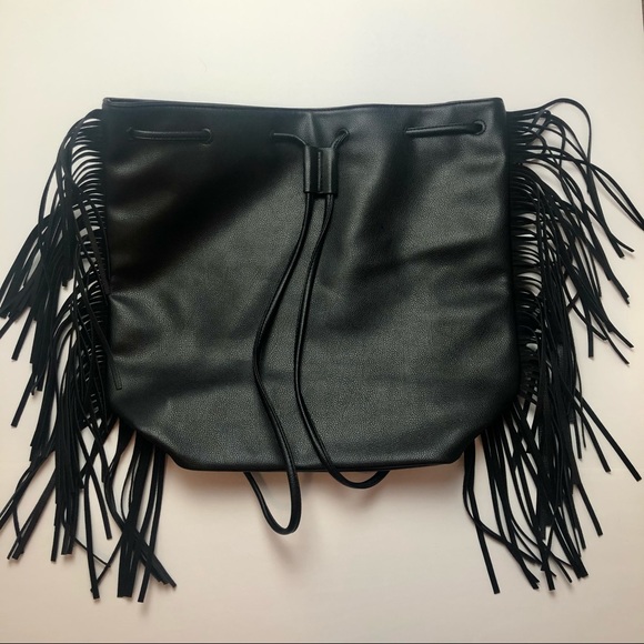 NWT 🖤 Victoria’s Secret Fringe Backpack - Picture 5 of 6